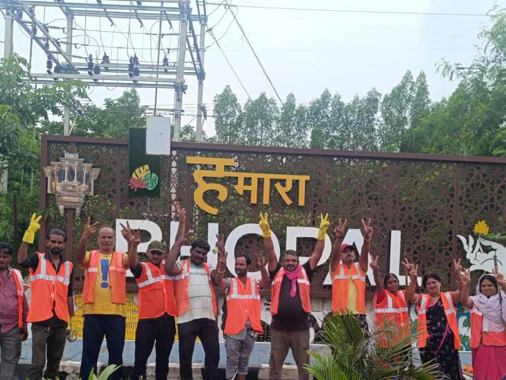 नागरिकों और स्वच्छता मित्रों की मेहनत को मिला इनाम।