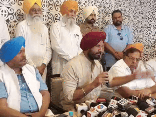 पंजाब कांग्रेस प्रधान अमरिंदर सिंह राजा वड़िंग। - Dainik Bhaskar