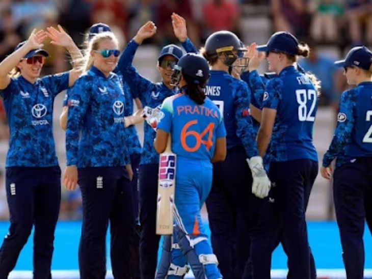 Pritaka Rawal scored 36 runs from 51 balls. - Dainik Bhaskar