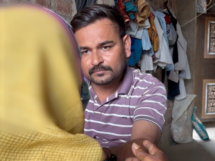 पीड़िता की दादी ने भास्कर रिपोर्टर के साथ अपना दु:ख साझा किया।