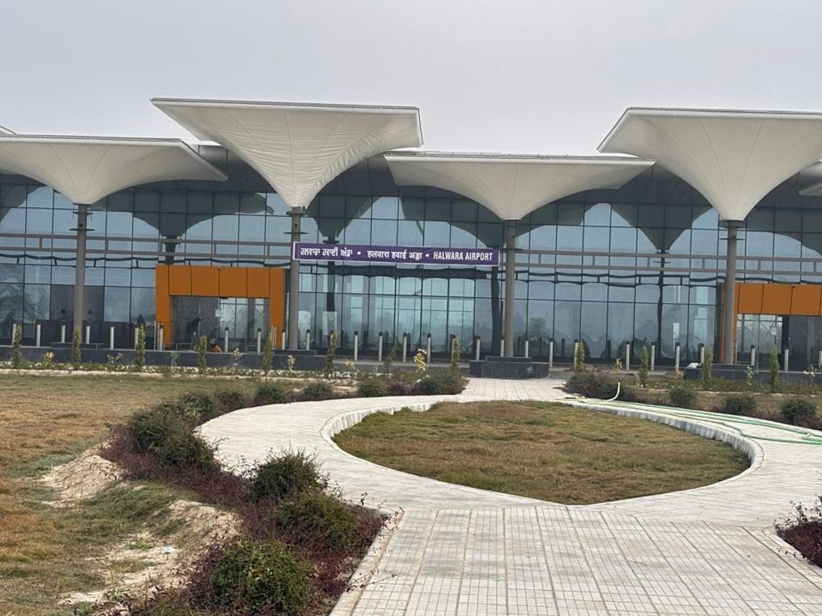 Domestic flights will start from here in the first phase from Halwara International Airport.