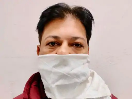 The photo of Dr. Amit Bansal was arrested by Vigilance.