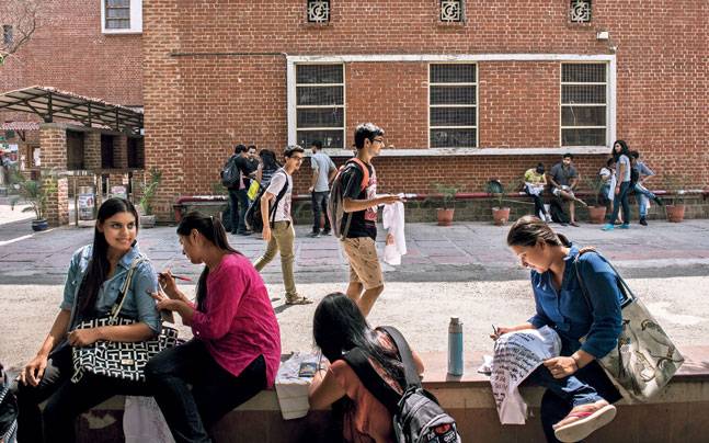 Candidates topped SRCC in admission preference.