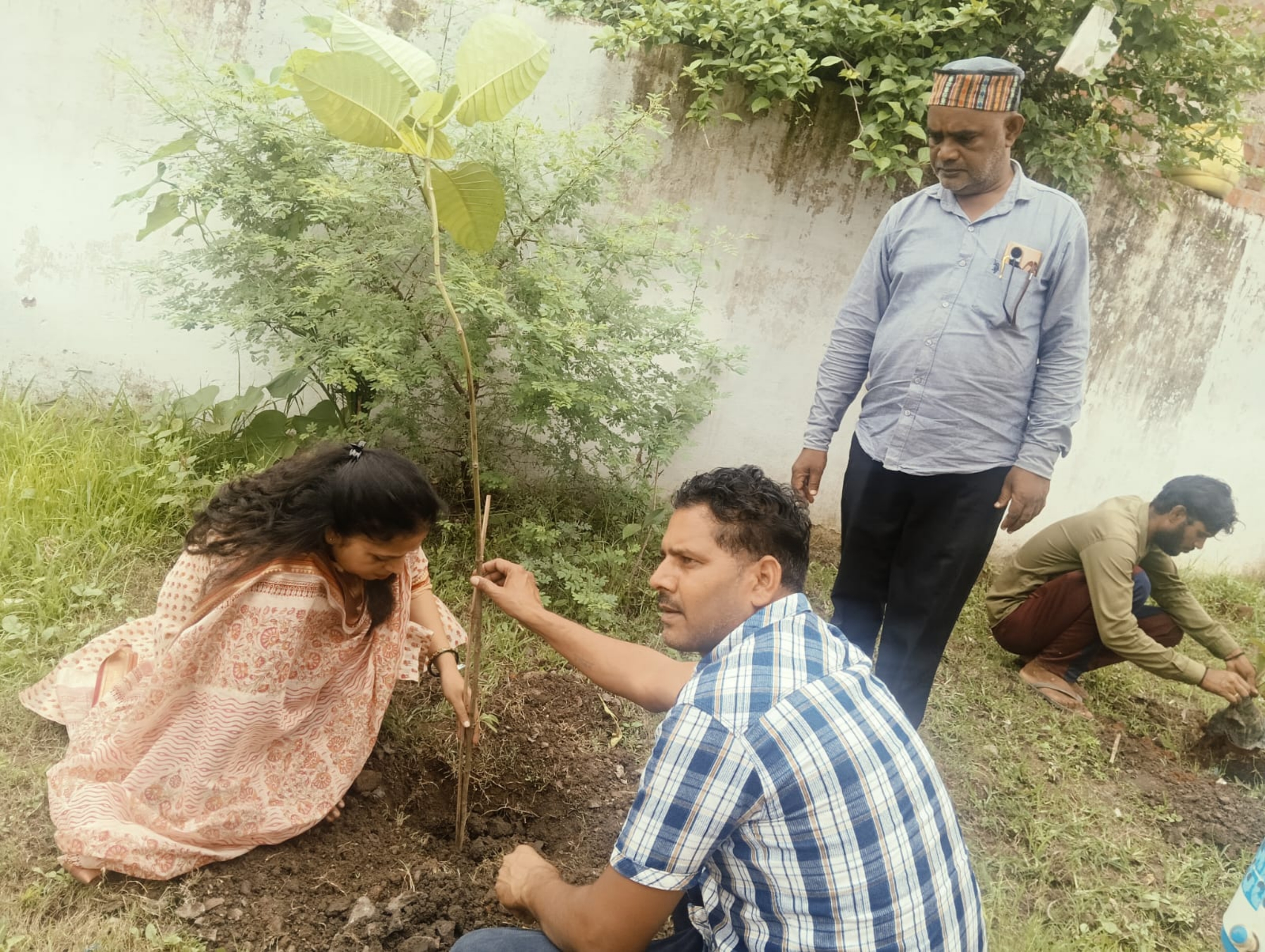 Pledge to plant trees in the name of mother and increase greenery
