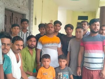 लोहरपुरा में यादव समाज ने घटना पर आक्रोश जताया।