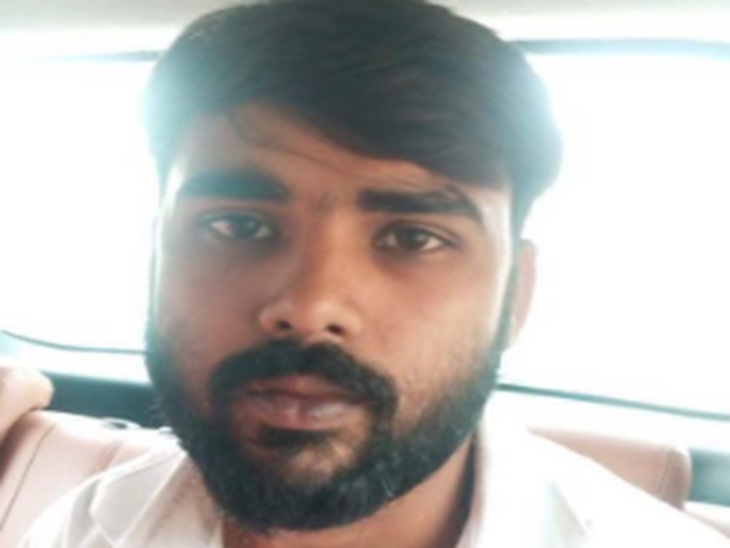 गिरफ्तार बदमाश विशाल मिश्रा का फाइल फोटो। - Dainik Bhaskar