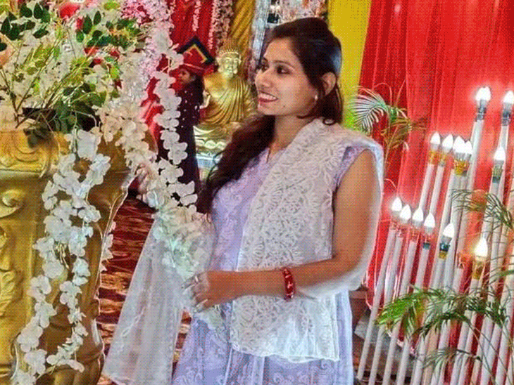 ये तस्वीर जागेश्वरी साहू की है। पुलिस सुसाइड और अन्य एंगल से केस की जांच कर रही है। (फाइल फोटो)