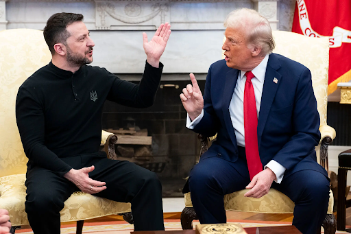 On February 28, there was a debate between Trump and Jailonski to end the battle in the Oval office.