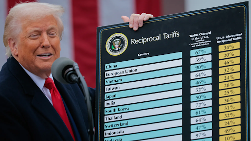 Donald Trump put a reciperook (such as Ko Tit) tariff on 2 April. However, it was later extended for 90 days.