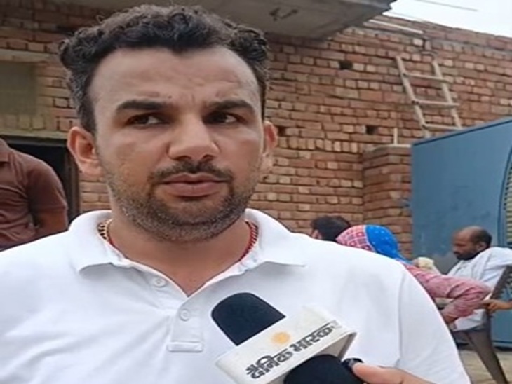 गांव पुर के सरपंच प्रतिनिधि अजय कुमार