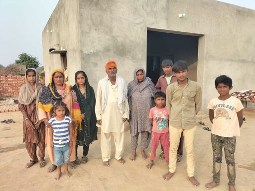 Family from Pakistan was caught in Hisar.