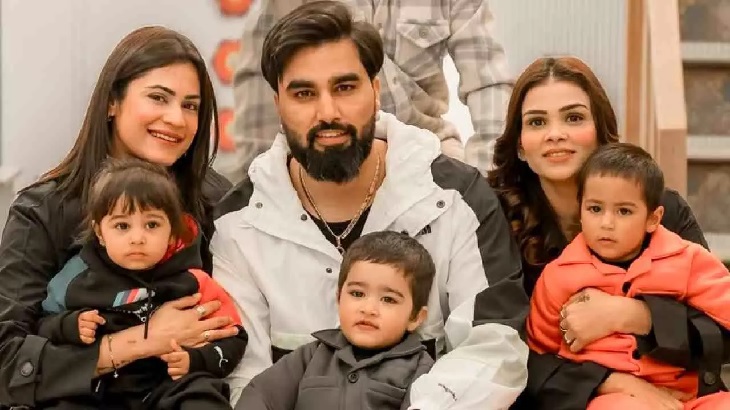 पायल मलिक अपने परिवार के साथ।