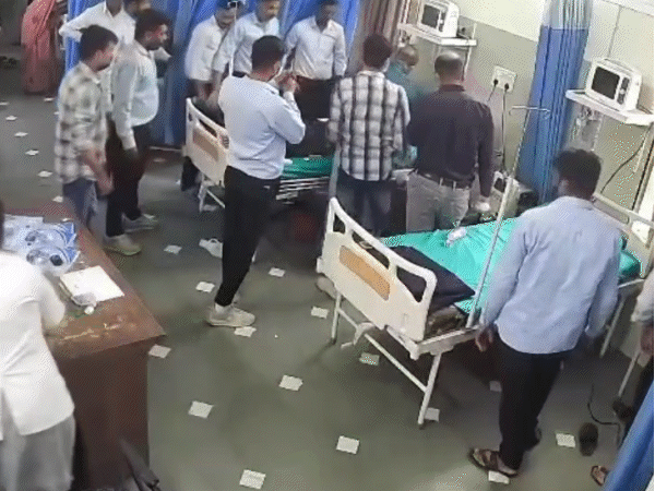 Along with CPR, doctors also gave an electric shock to the young man.