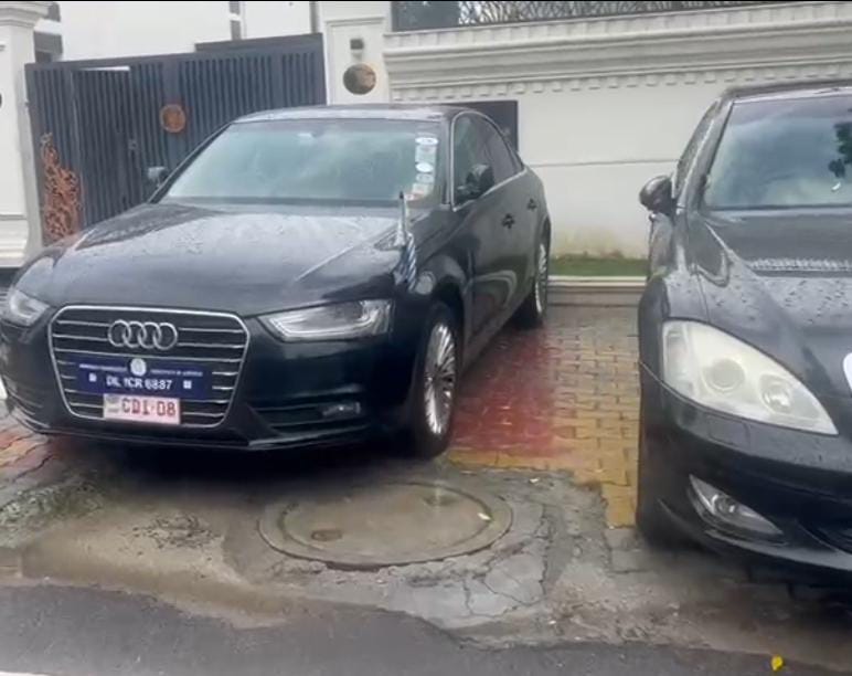 Cars recovered by STF.