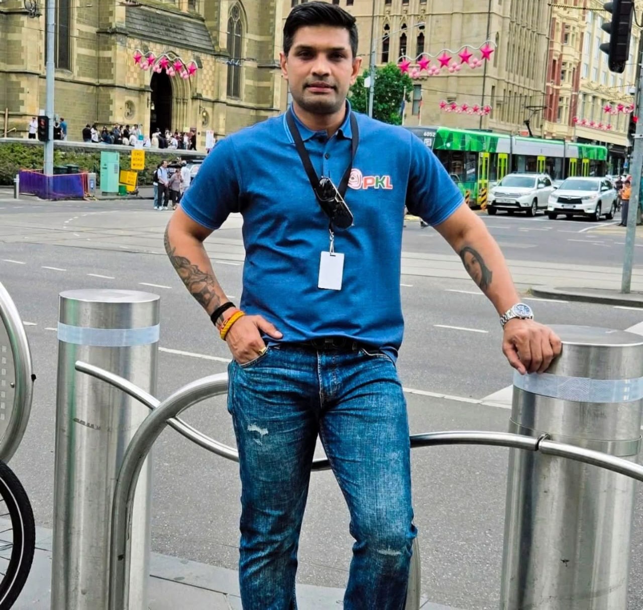 दीपक हुड्डा भारतीय कबड्डी टीम के कप्तान रहे हैं। मौजूदा समय में वह भाजपा नेता हैं और 2024 में महम सीट से विधानसभा चुनाव लड़ चुके हैं। - फाइल फोटो