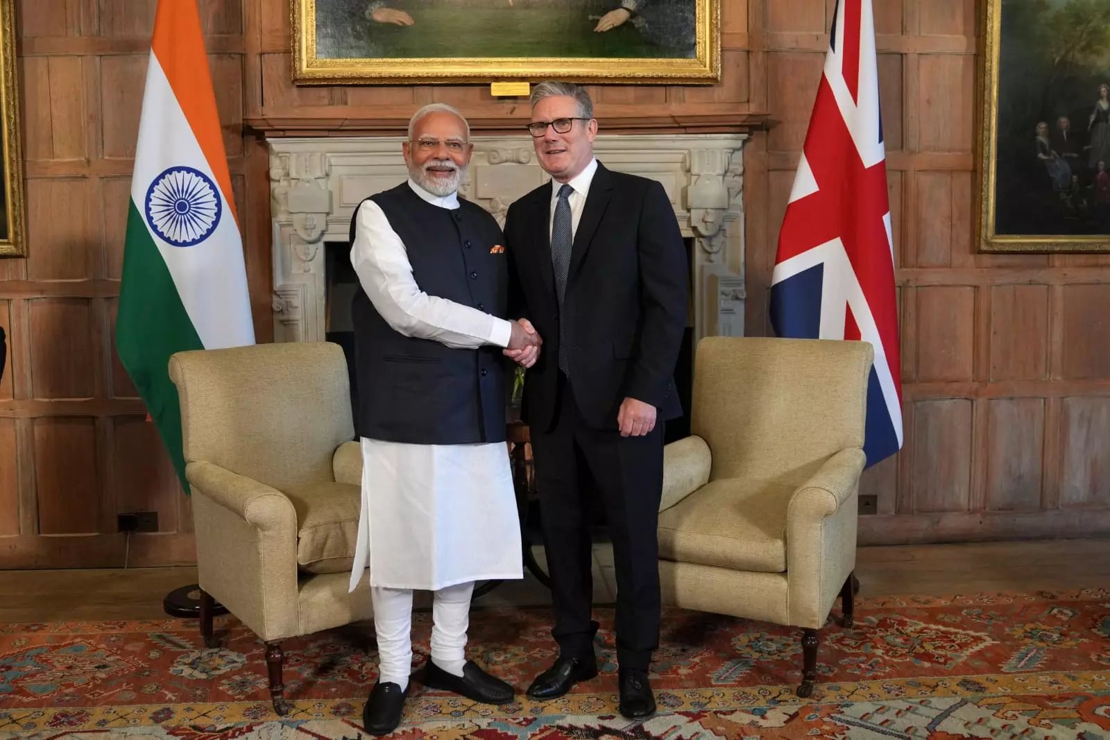पीएम मोदी की ये चौथी ब्रिटेन यात्रा है।