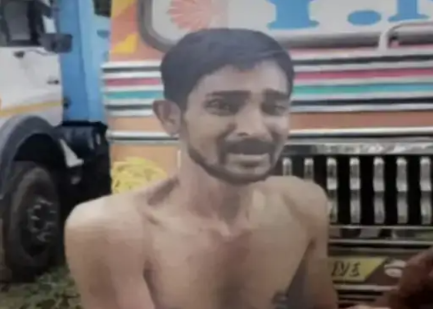 This picture of the deceased Renukaswamy went viral. It was claimed that it was a picture before his death.