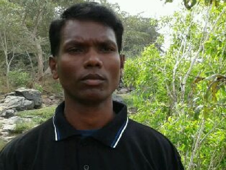 सरेंडर नक्सली जगदीश की फोटो।