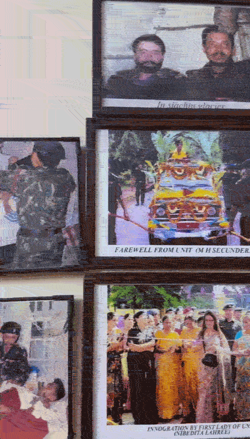 सियाचिन के मुश्किल मौसम के बीच भी ड्यूटी कर चुके हैं ब्रिगेडियर लहरी अपने एक साथी के साथ