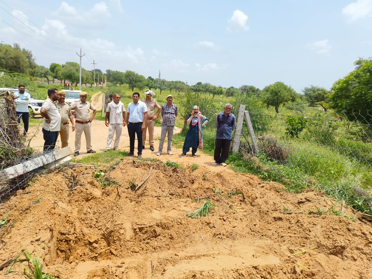 ग्रामीणों को मिली राहत, मंडावा में 'रास्ता खोलो अभियान' के तहत मिली राहत