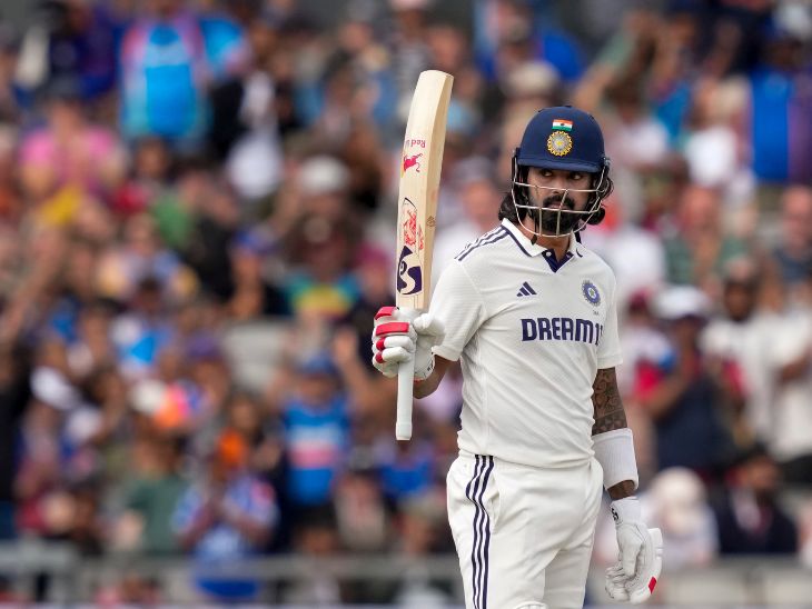KL Rahul partnered 174 runs with Shubman Gill. Both are still notouts. - Dainik Bhaskar