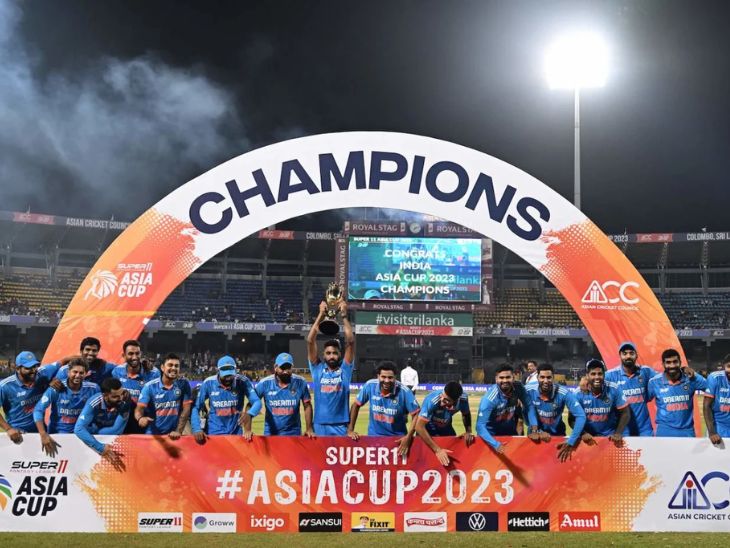 India won the Asia Cup 2023 title by defeating Sri Lanka - Dainik Bhaskar