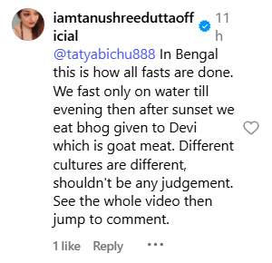 तनुश्री ने भागम भाग, ढोल, गुड बॉय बैड बॉय, रिस्क जैसी कई फिल्मों में काम किया है।