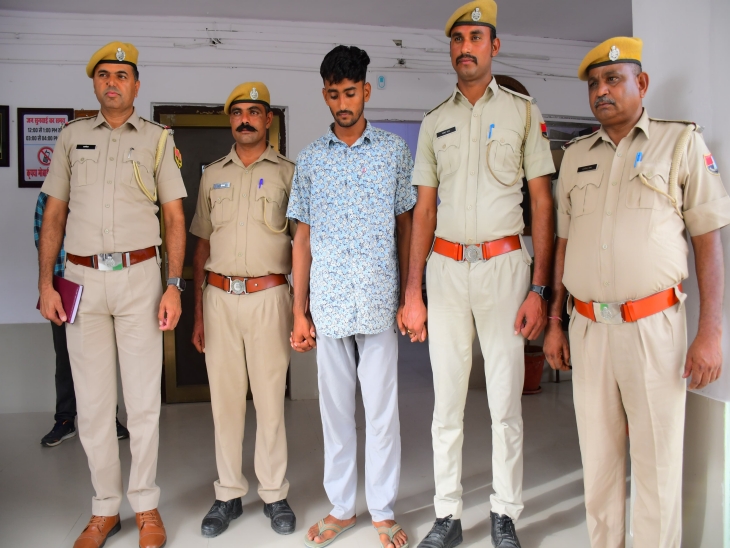 बाड़मेर की पॉश कॉलोनी में किराए के मकान में रहता था आरोपी।