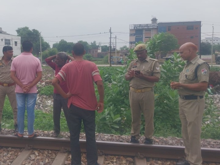 An old man died after being hit by a train