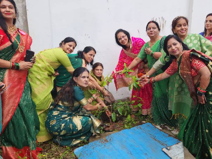 Hariyali Teej festival of Rajput community in Bhopal