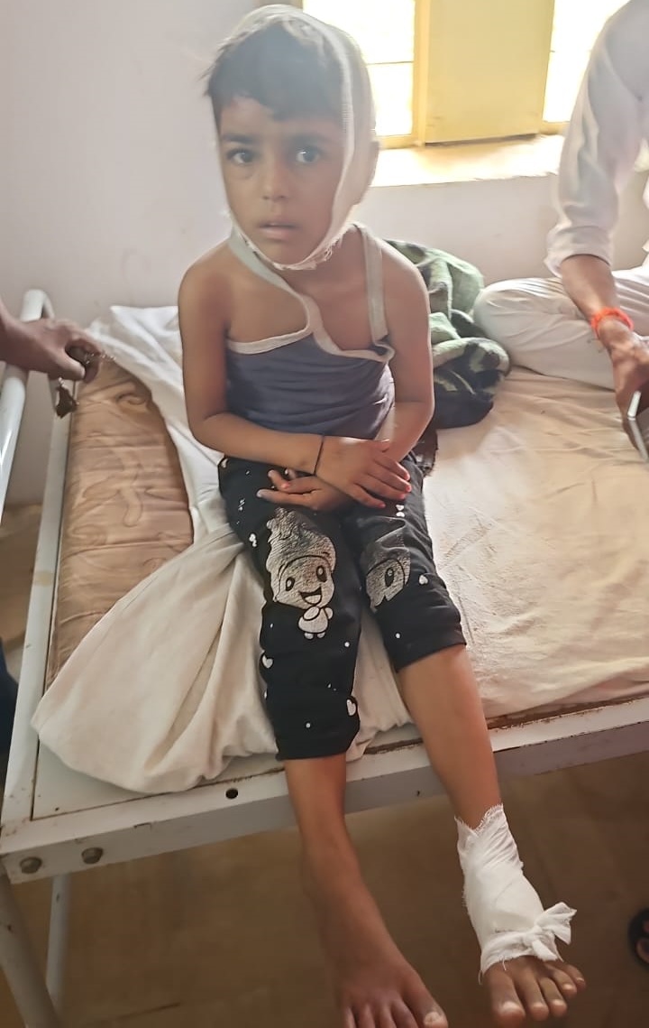 जैसलमेरमध्ये शाळेचा गेट कोसळून विद्यार्थ्याचा मृत्यू: शिक्षक आणि 5 वर्षांची मुलगी जखमी; मुलाचे मामा धक्क्याने बेशुद्ध पडले प्रियाच्या डोक्याला आणि पायाला दुखापत झाली होती. प्राथमिक उपचारानंतर तिला घरी पाठवण्यात आले.