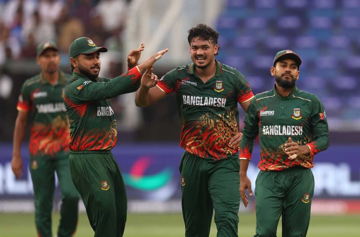 तस्कीन ने अपना आखिरी वनडे मैच इसी साल 8 जुलाई को बांग्लादेश के खिलाफ खेला था।