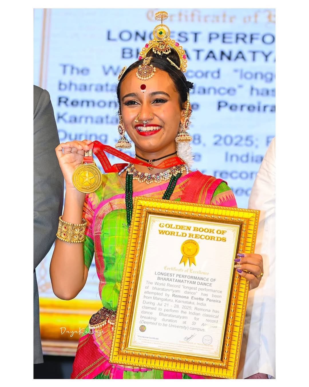 रेमोना ने ये उपलब्धि 21 जुलाई से 28 जुलाई 2025 तक सेंट एलॉयसियस कॉलेज, मैंगलोर में हासिल की।