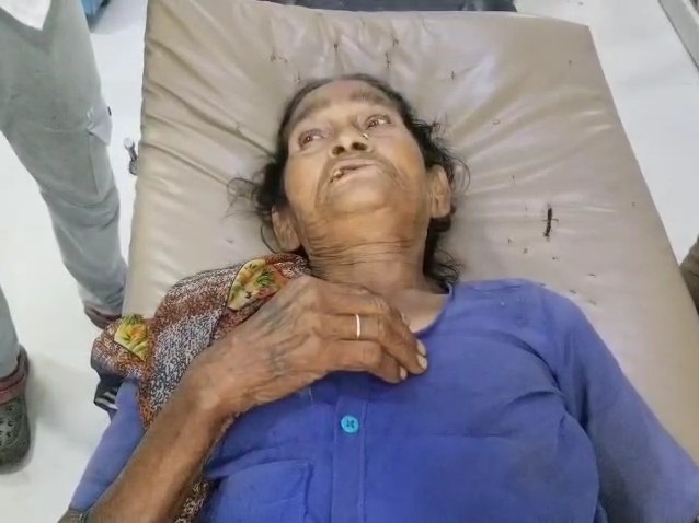 बुजुर्ग ने अपने साथ हुई घटना के बारे में बताया।