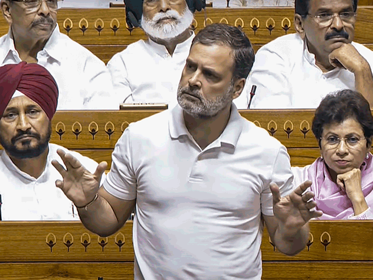 लोकसभा में ऑपरेशन सिंदूर पर दूसरे दिन बहस में कांग्रेस सांसद राहुल गांधी और प्रियंका गांधी वाड्रा ने स्पीच दी। - Dainik Bhaskar