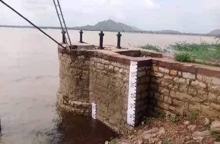 बांकली बांध के भराव क्षमता तक पहुंचा पानी