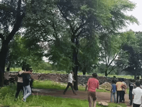 करीब दो घंटे की मशक्कत के बाद लेपर्ड को सुरक्षित बाहर निकाला गया