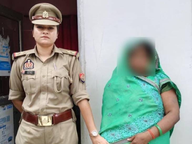 पुलिस ने आरोपी महिला को अरेस्ट किया है। वह पुलिस कस्टडी में खामोश रही।