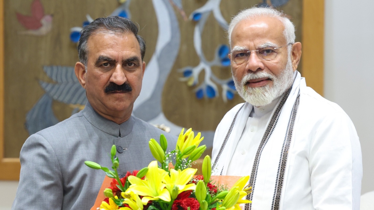 सीएम सुक्खू और पीएम नरेंद्र मोदी, फाइल फोटो।