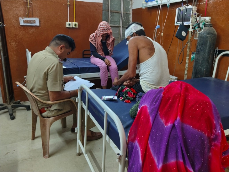 पुलिस ने पर्चा बयान दर्ज कर बदमाशों की तलाश शुरू कर दी है।