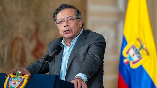 Gustavo Petro became the President of Colombia in the year 2022. He is the first leftist President of the country.