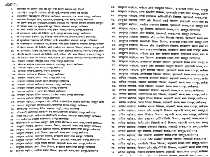 डाक से प्रधानमंत्री कार्यालय, राष्ट्रपति और अन्य संस्थानों को 80-90 शिकायतें भेजी गईं थीं