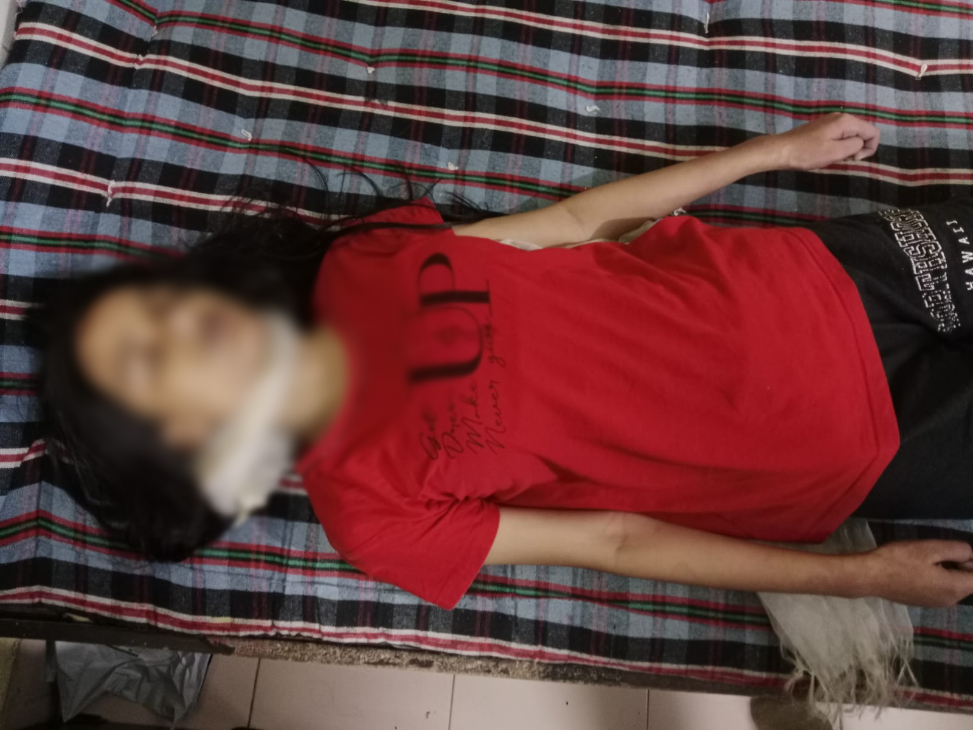 ये तस्वीर अदिति सोलंकी की है। पुलिस ने शव को पोस्टमॉर्टम के लिए भेज दिया है।