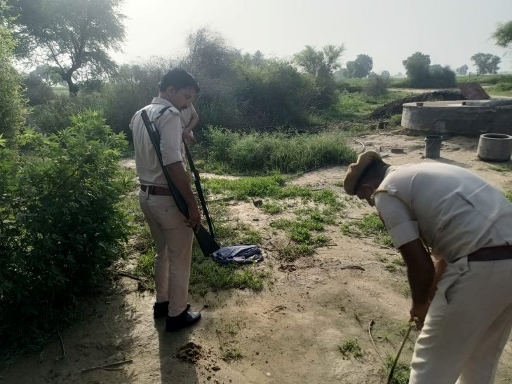 अवैध शराब बनाने का 1200 लीटर वाश नष्ट किया।