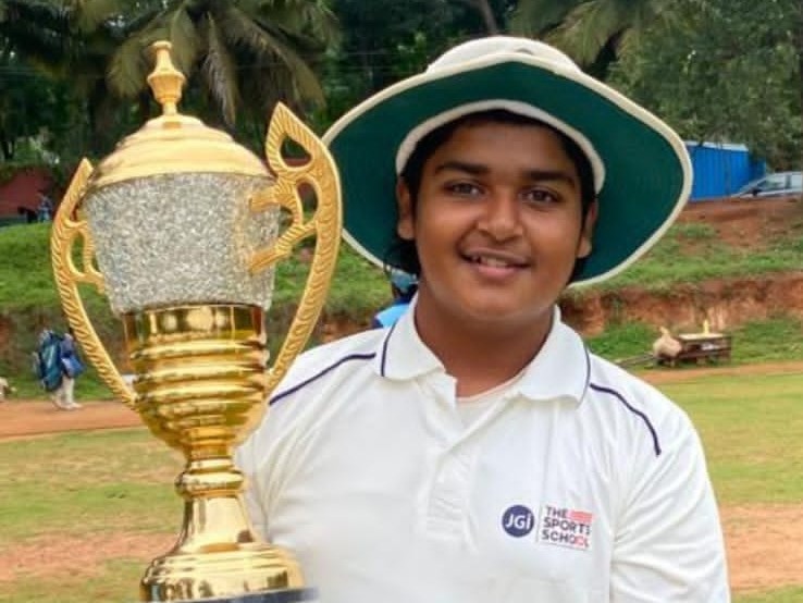 Rudransh scored a brilliant century in Bengaluru