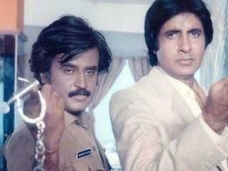 रजनीकांत ने "अंधा कानून," "हम," "चालबाज" और "फूल बने अंगारे" जैसी कई बॉलीवुड फिल्मों में काम किया है।