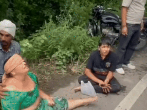 हादसे में घायल परिवार के अन्य सदस्य