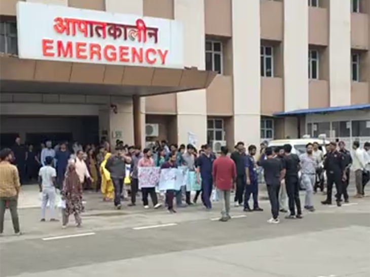 Patients are upset due to OPD shutdown.