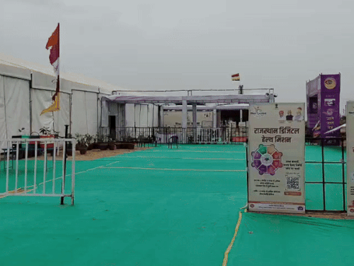 जैसलमेर के रामदेवरा में नेत्र कुंभ। सवा लाख लोगों की आंखों की जांच का लक्ष्य।