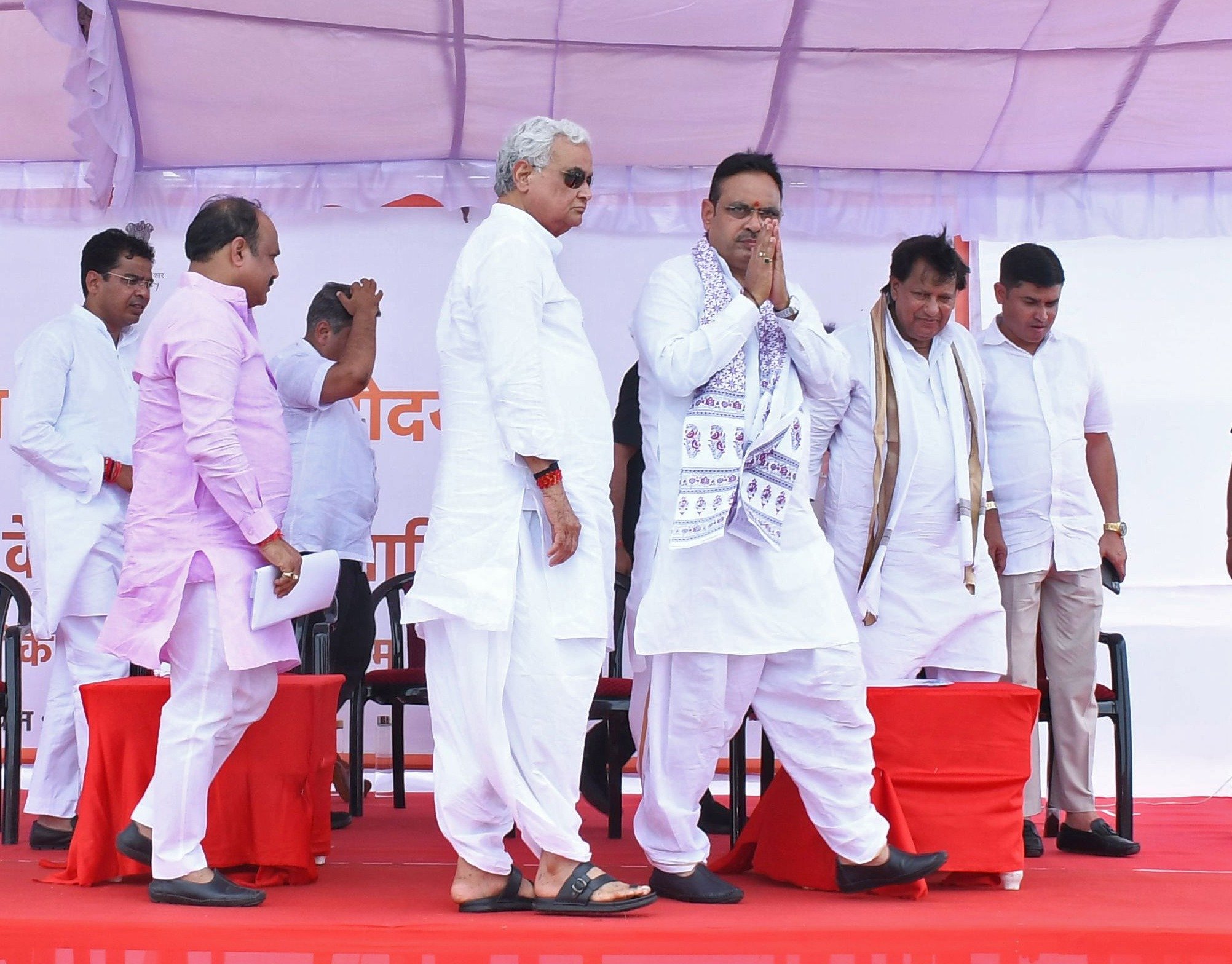 कार्यक्रम को मुख्यमंत्री भजनलाल शर्मा ने भी संबोधित किया। उन्होंने अधिकारियों को प्रभावित लोगों तक शीघ्र सहायता पहुंचाने के निर्देश दिए।